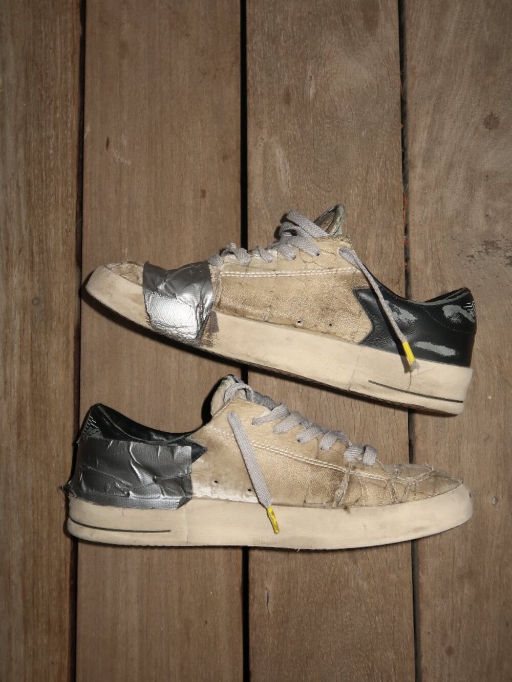 RARE Men's Golden Goose Duct Tape Stardan Sneakers US 10.5 / EU 43 - Picture 3 of 10